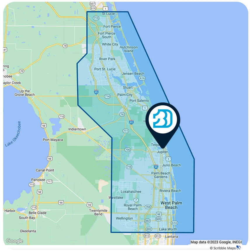Blue Door Pest Control Service Area Florida