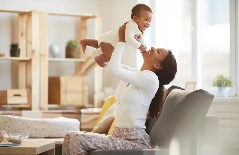 Jupiter Florida Mother Playing with her Daughter in Pest Free Home