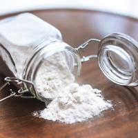 Spilled flour