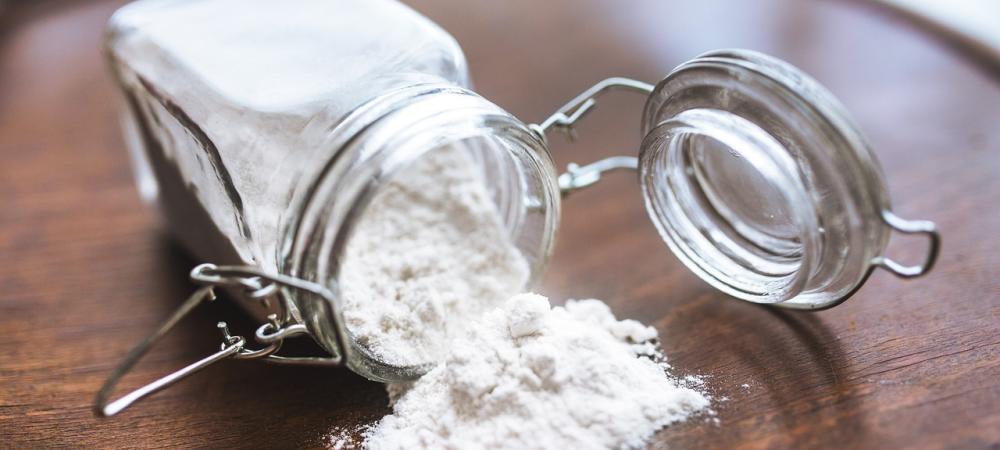 Spilled flour